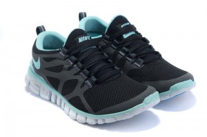 Nike Free 3.0 V3 Womens Shoes black grey blue - Click Image to Close